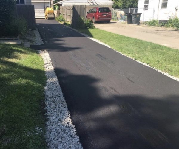 asphalt driveway